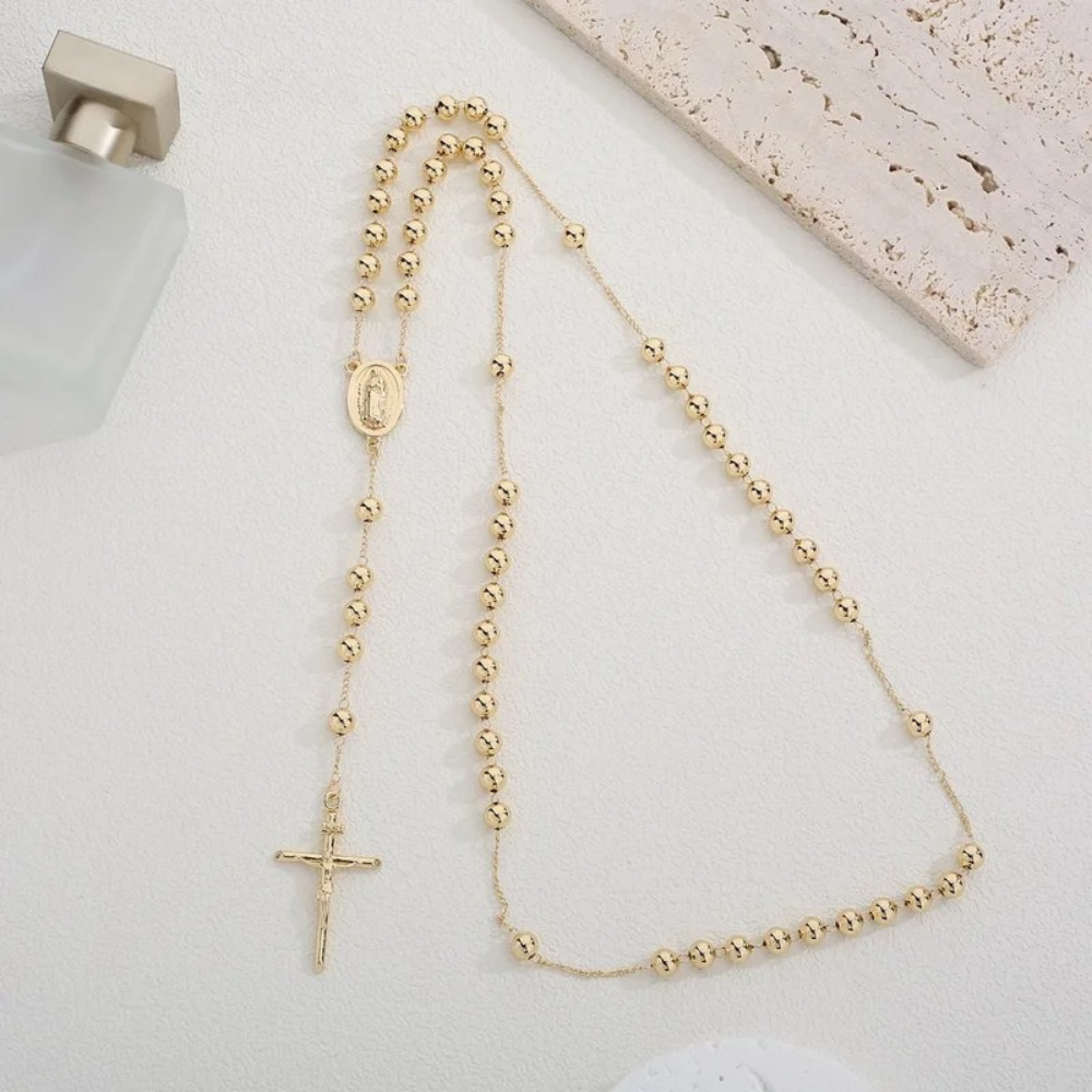 Collier en Y Croix Or pas cher