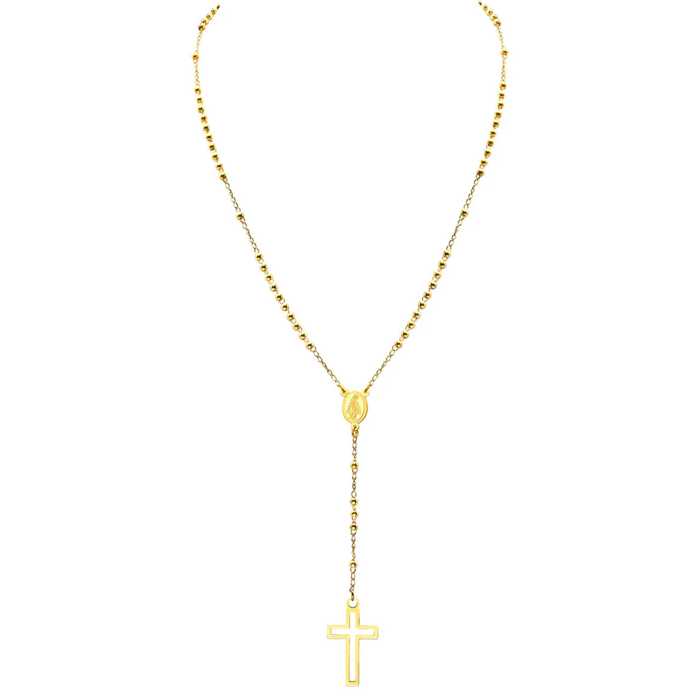 Collier en Y Croix pas cher