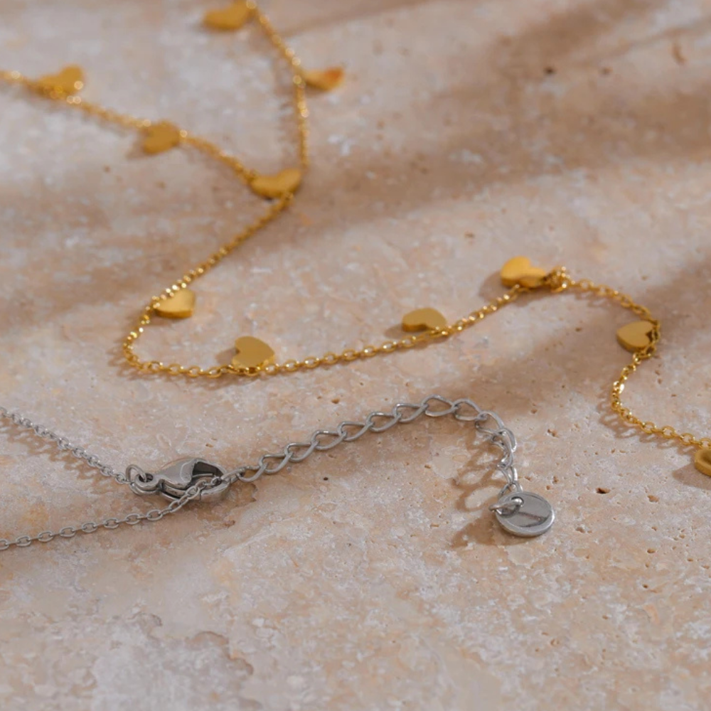 Collier en Y Cœur