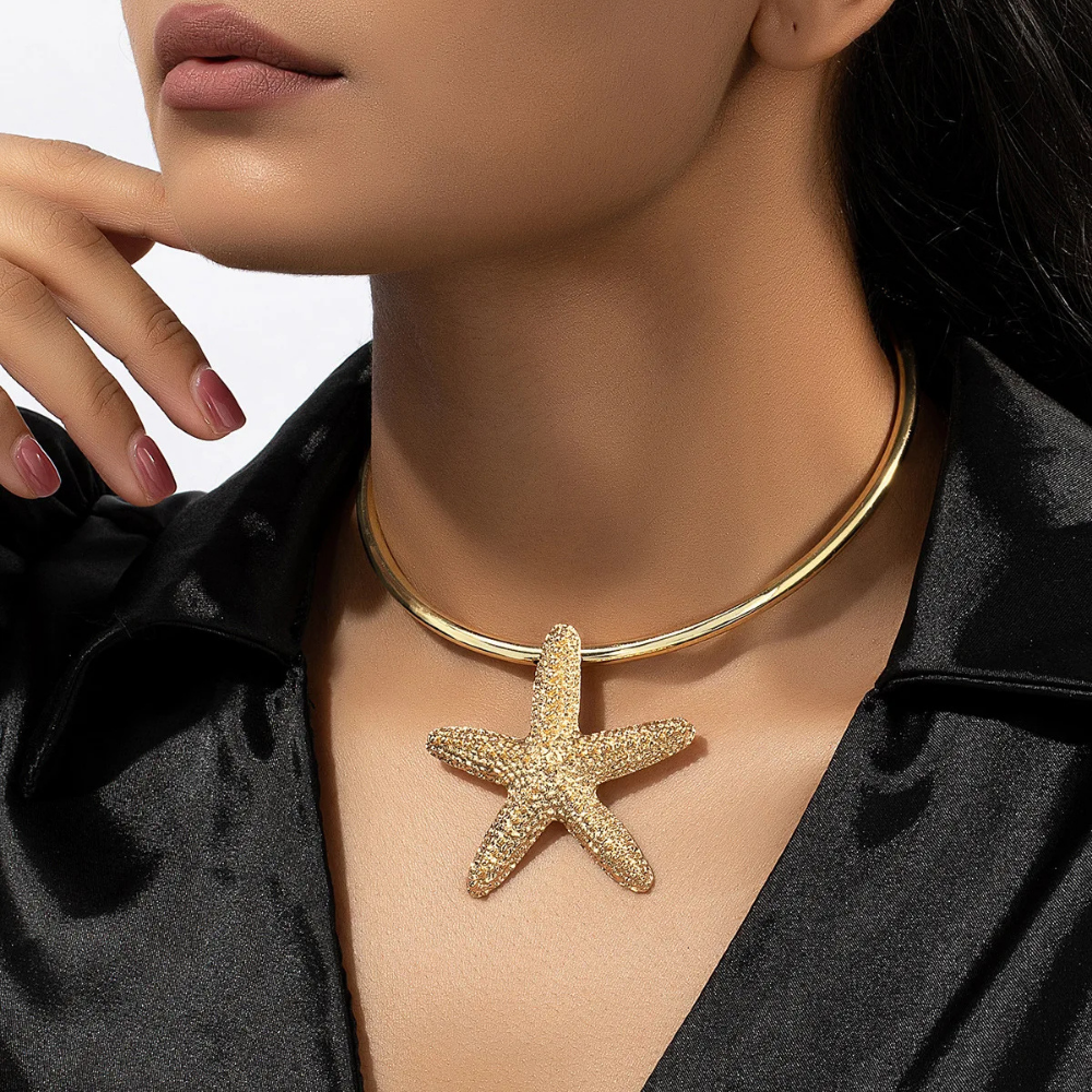 Collier Rigide Étoile de Mer