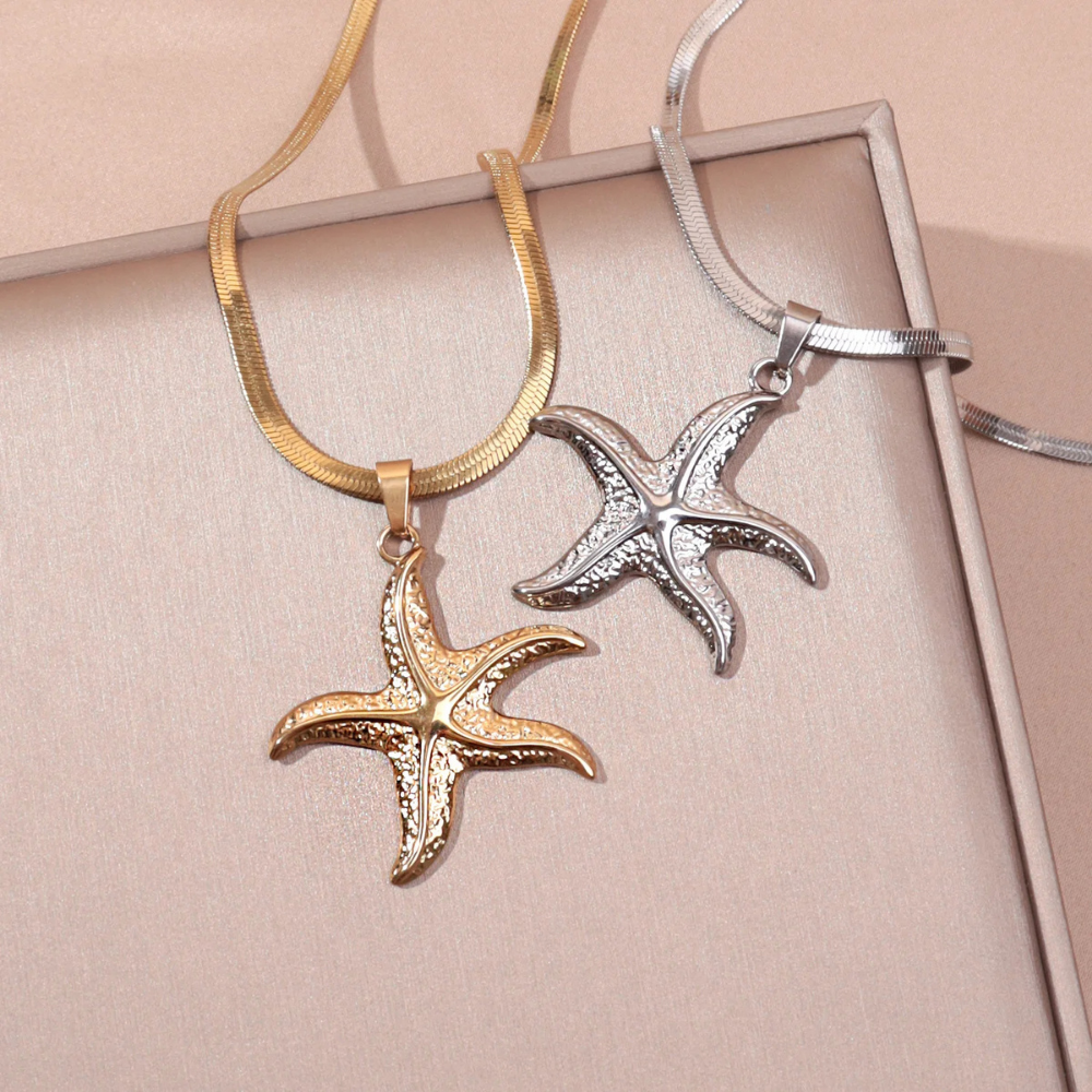 Collier Grosse Étoile de Mer pas cher