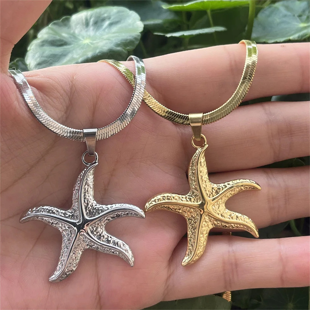 Collier Grosse Étoile de Mer pas cher