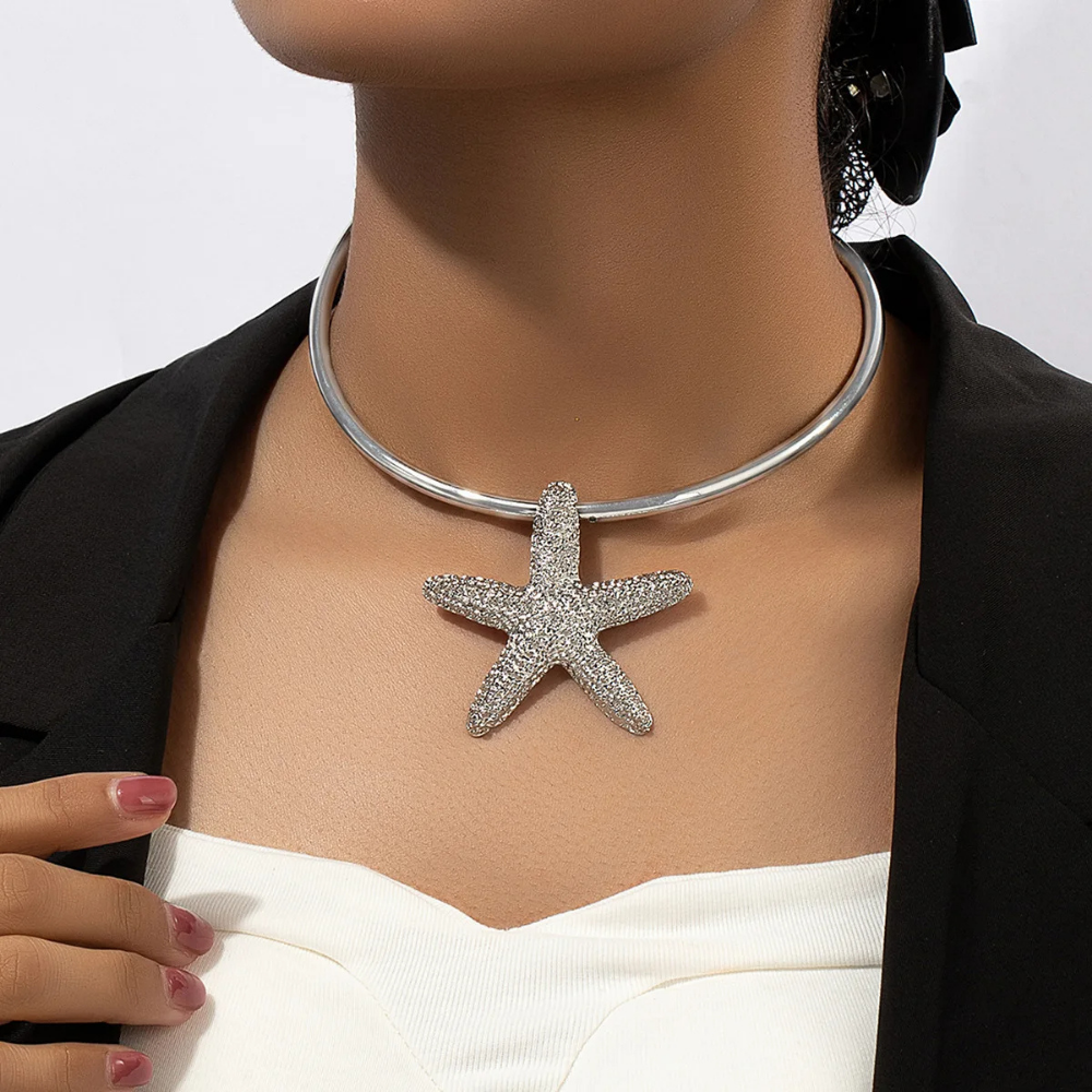 Collier Rigide Étoile de Mer