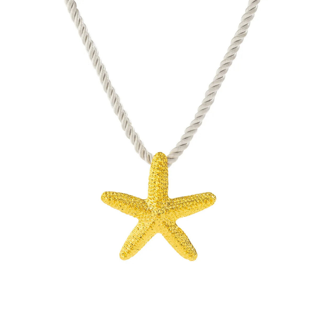 Collier Corde Étoile de Mer
