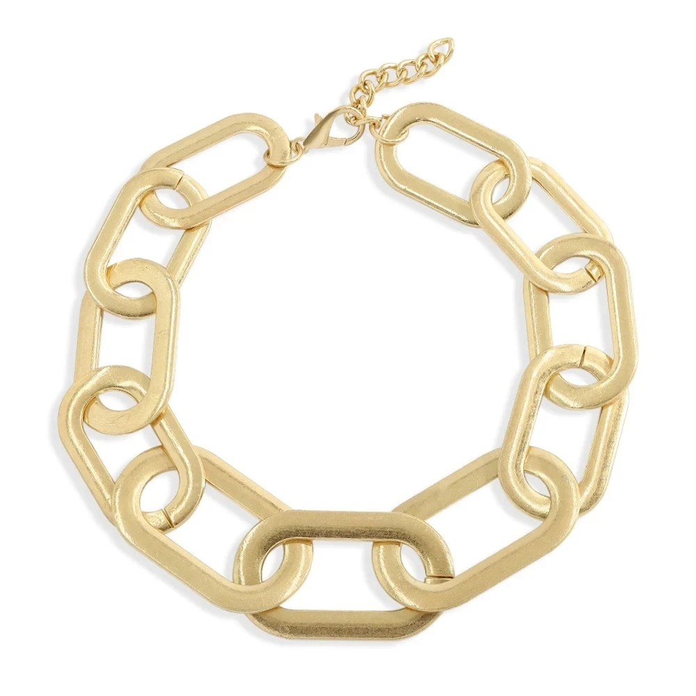 Collier Grosse Maille Tendance pas cher