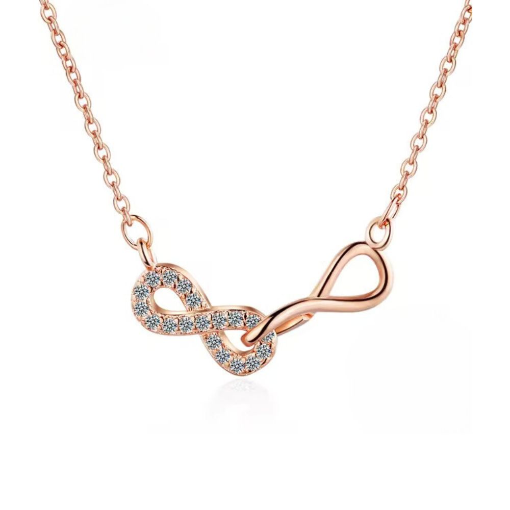 Collier Infini Argent Love