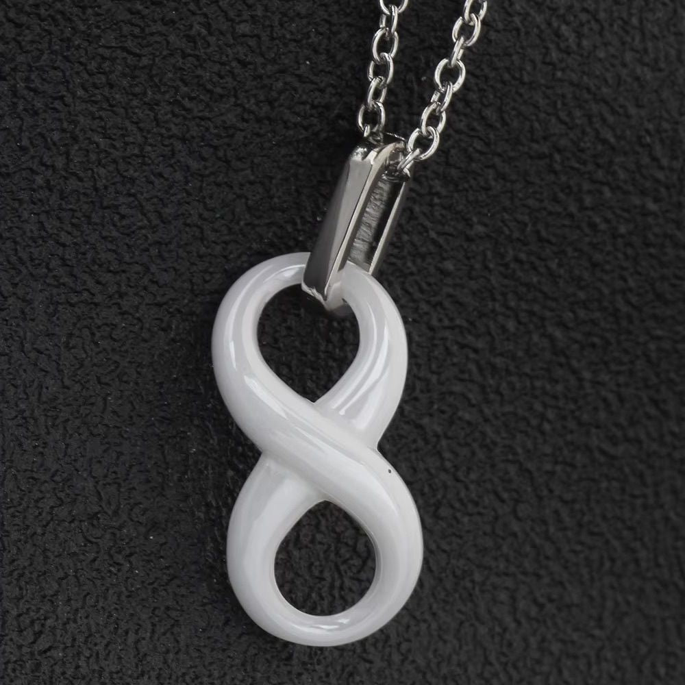 Collier Infini Argent Homme