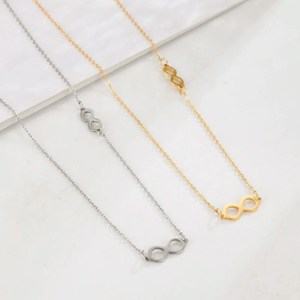 Collier Double Infini doré