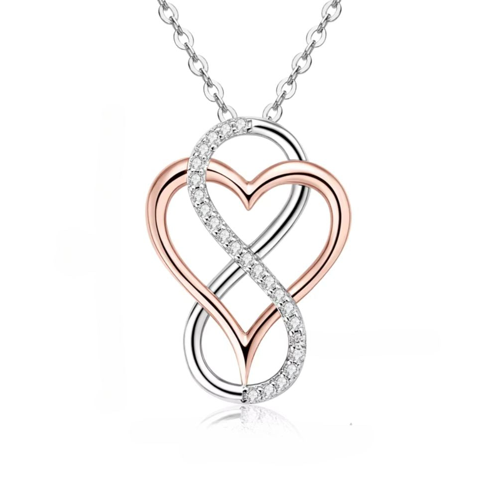 Collier Infini avec Coeur