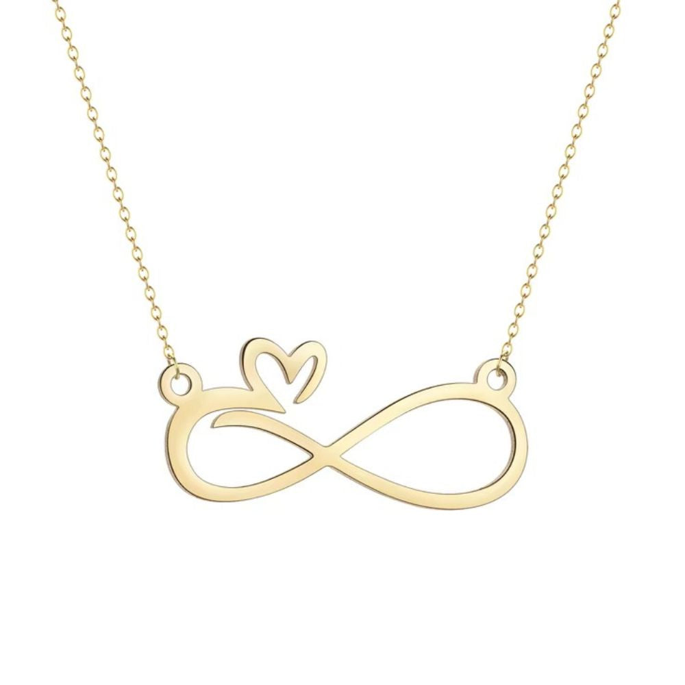 Collier Coeur Infini Or