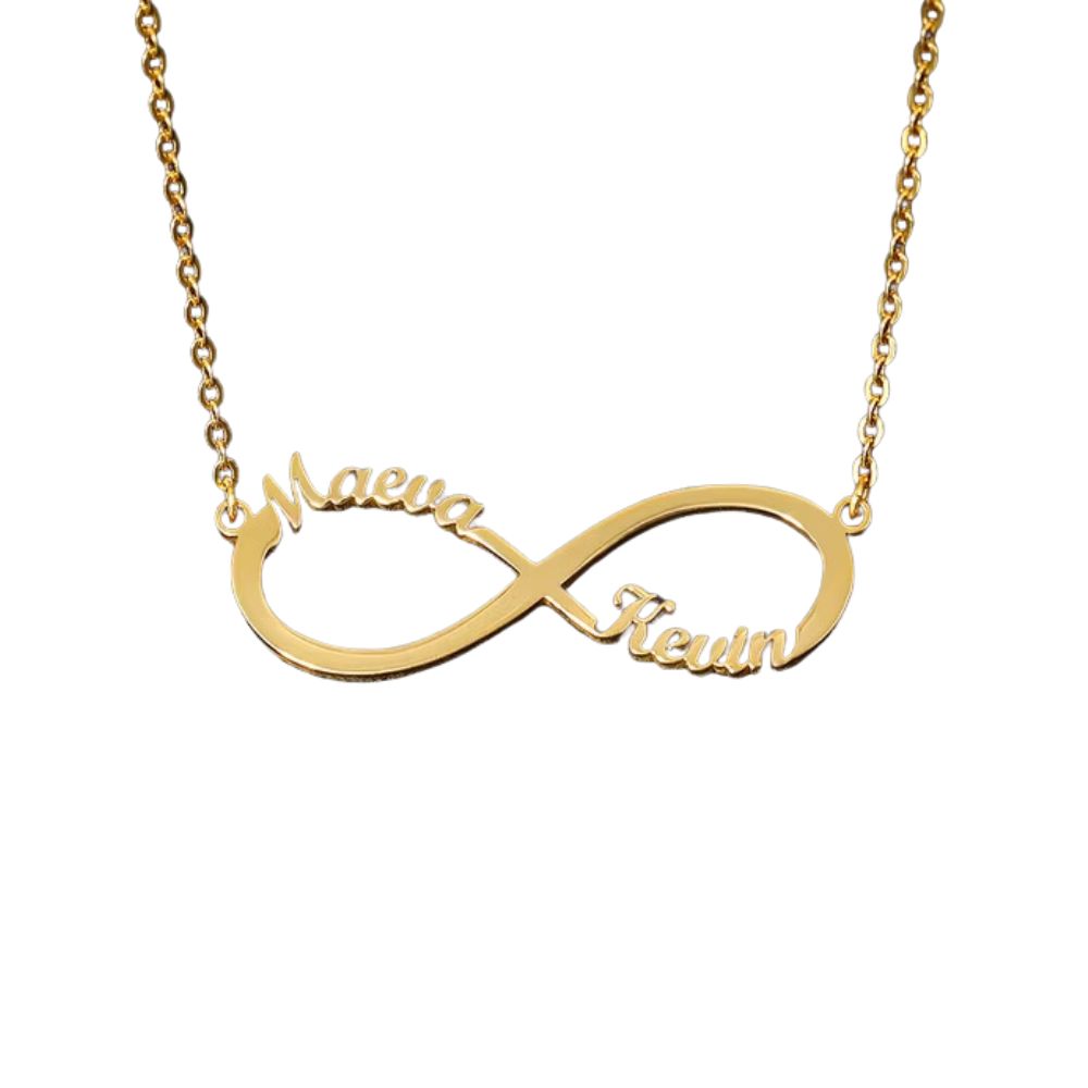 Collier Infini avec Prénom