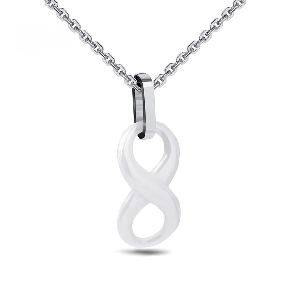 Collier Infini Argent Homme