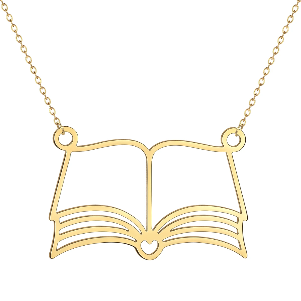 Collier Livre Ouvert