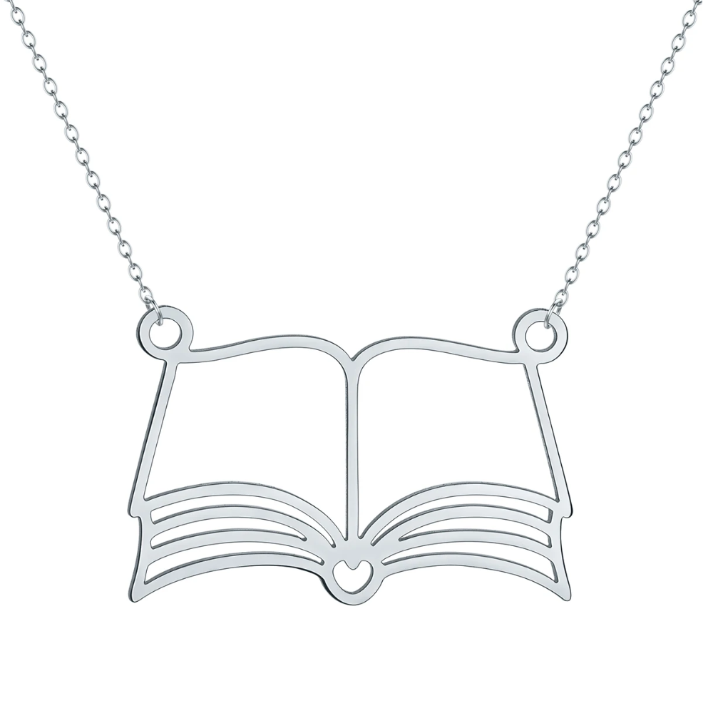 Collier Livre Ouvert