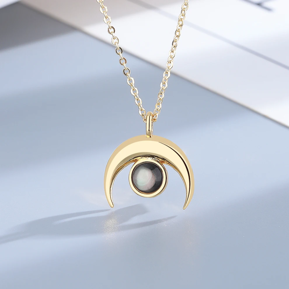 Collier Univers Lune