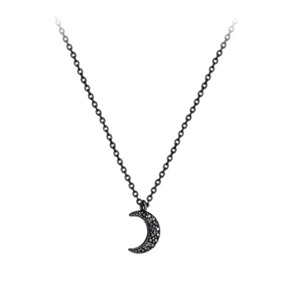 Collier Lune Noir