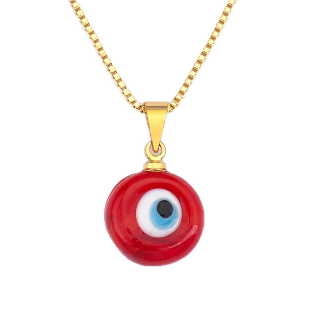 Collier Œil Turc Rouge