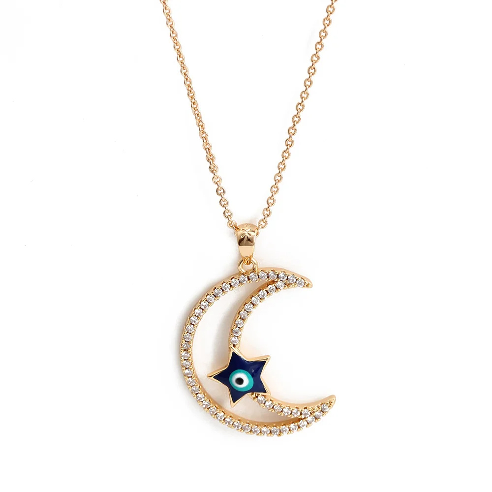 Collier Œil Lune