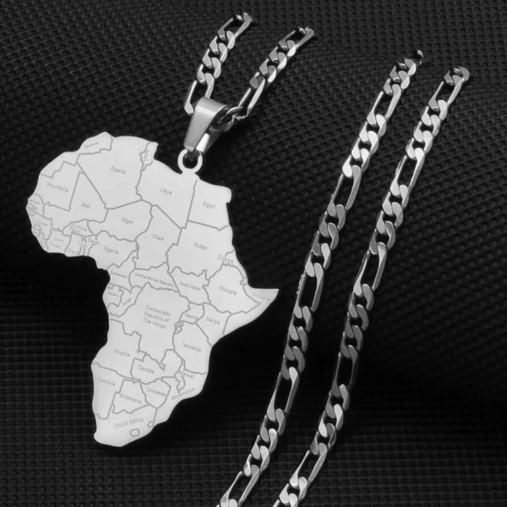 Collier Pays d'Afrique Argent