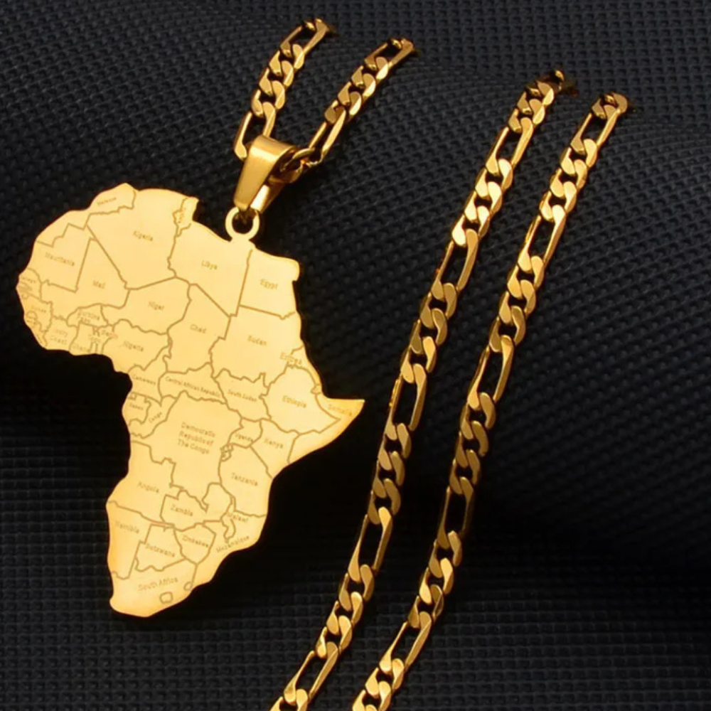 Collier Pays d'Afrique Or