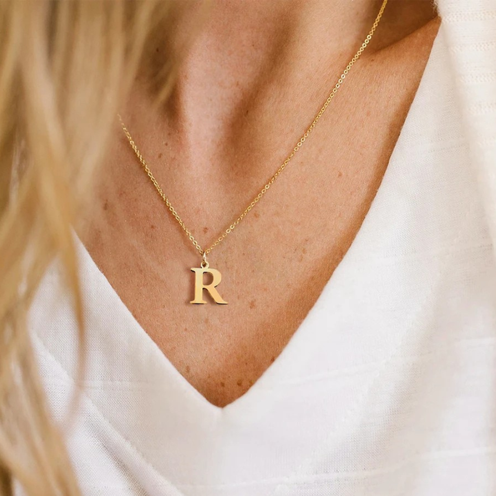 Collier Pendentif Lettre X pas cher