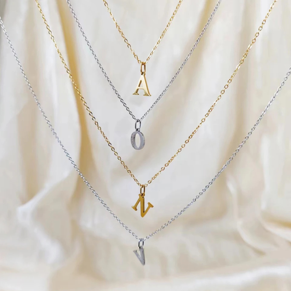 Collier Pendentif Lettre X pas cher