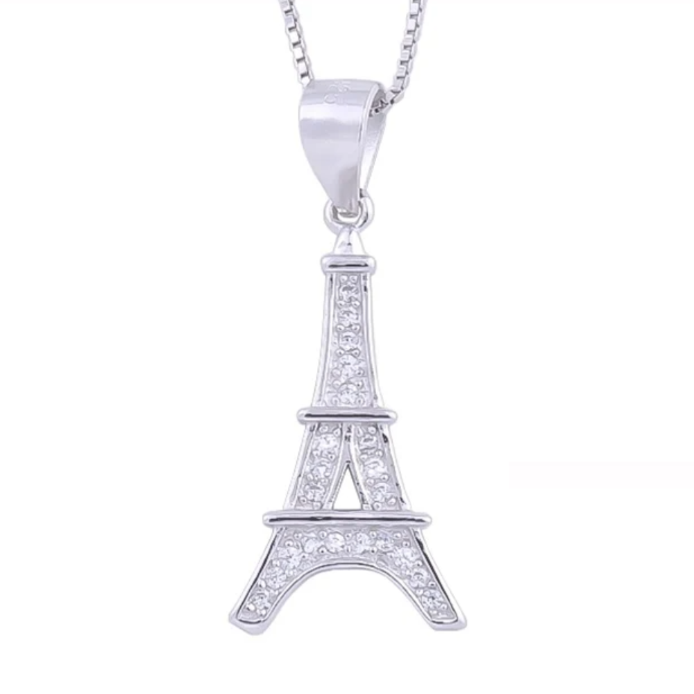 Collier Pendentif Tour Eiffel