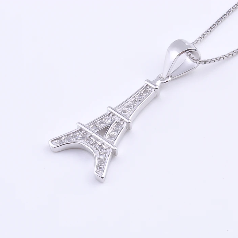 Collier Pendentif Tour Eiffel