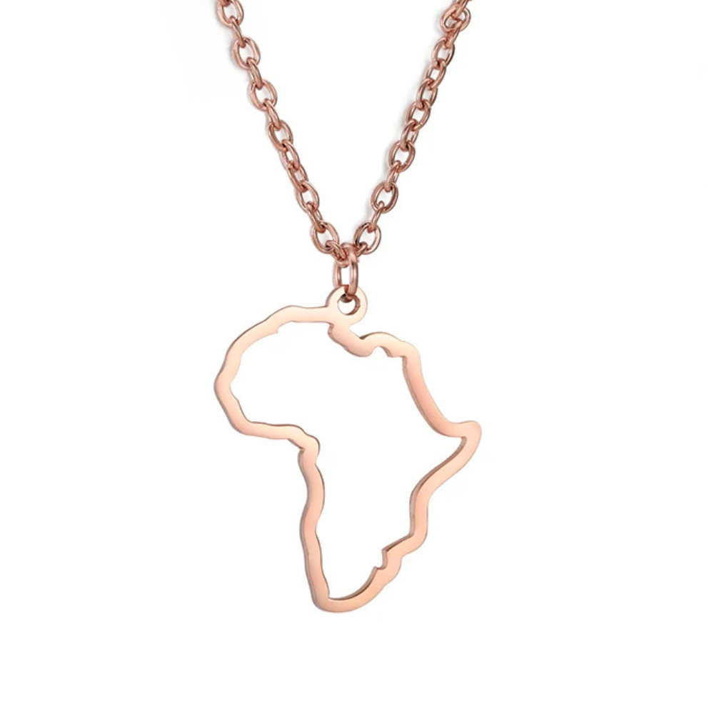 Collier Petite Afrique Rose