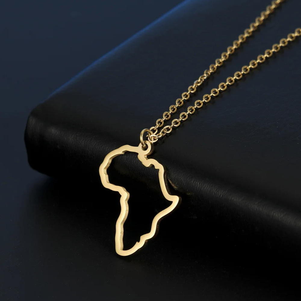 Collier Petite Afrique Or