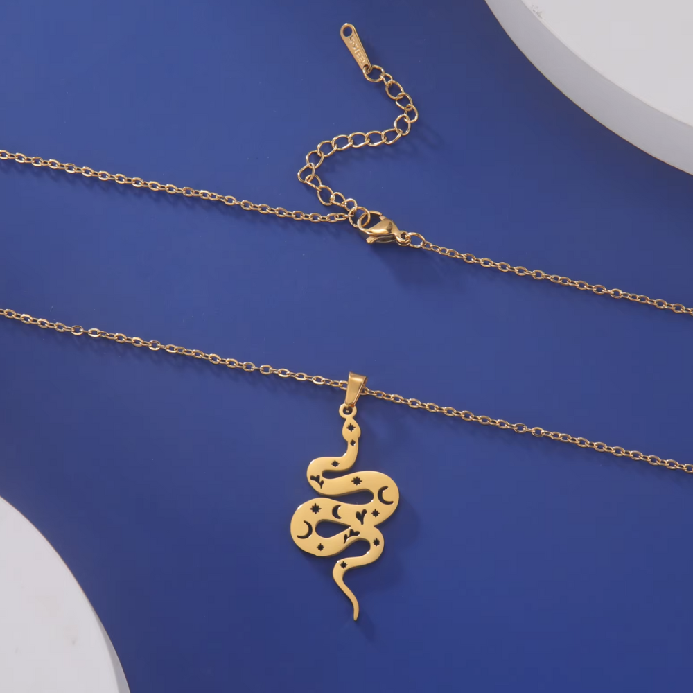 Collier Serpent Or