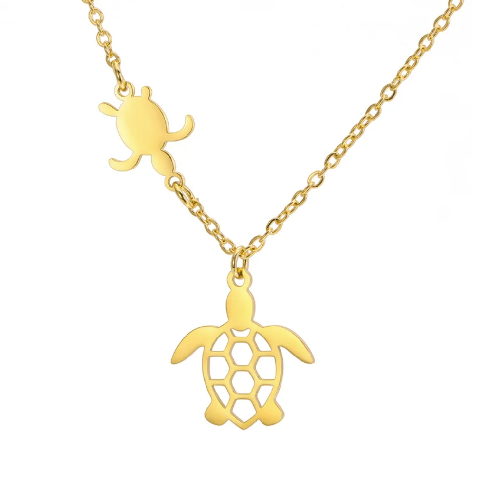 Collier Tortue Femme