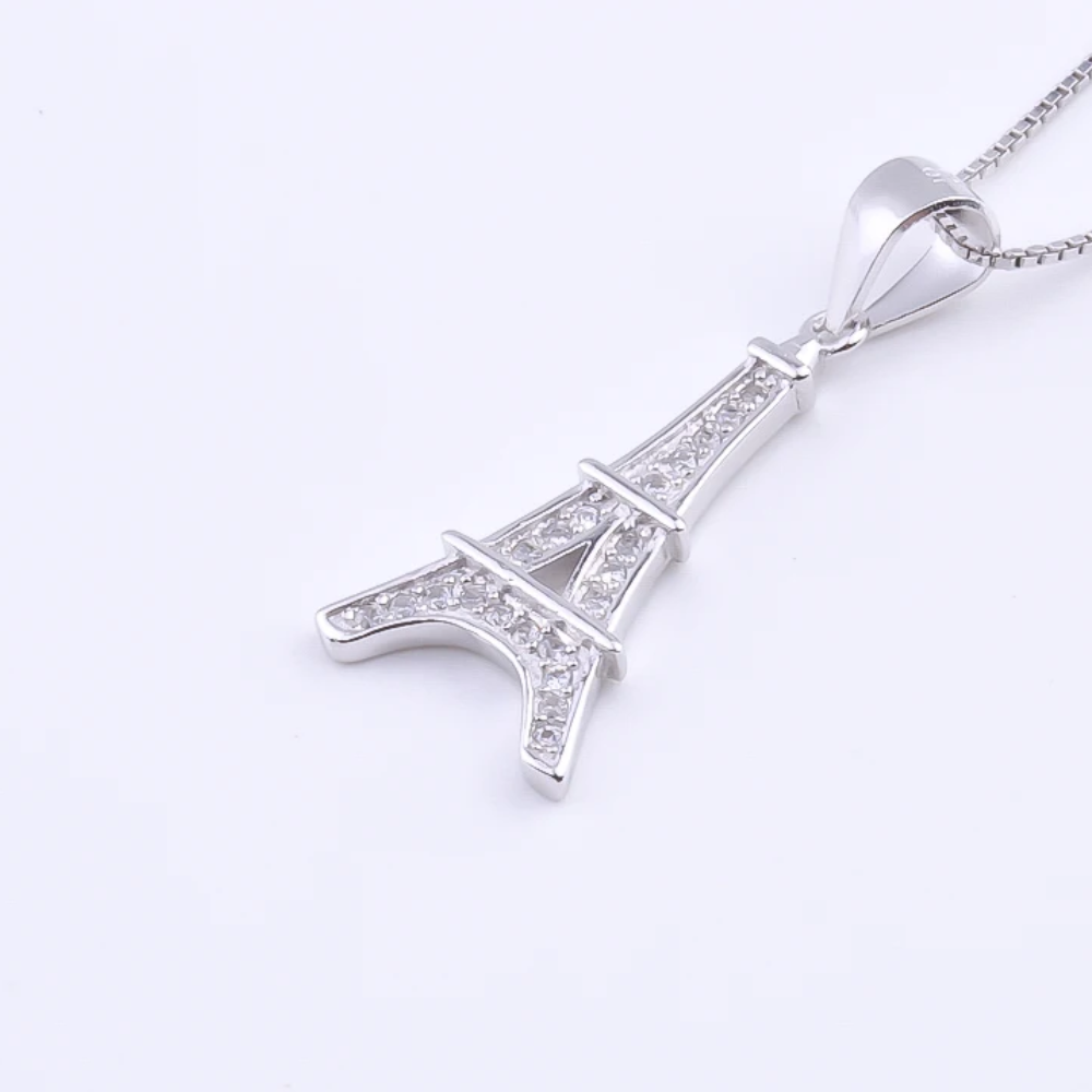 Collier Tour Eiffel Argent