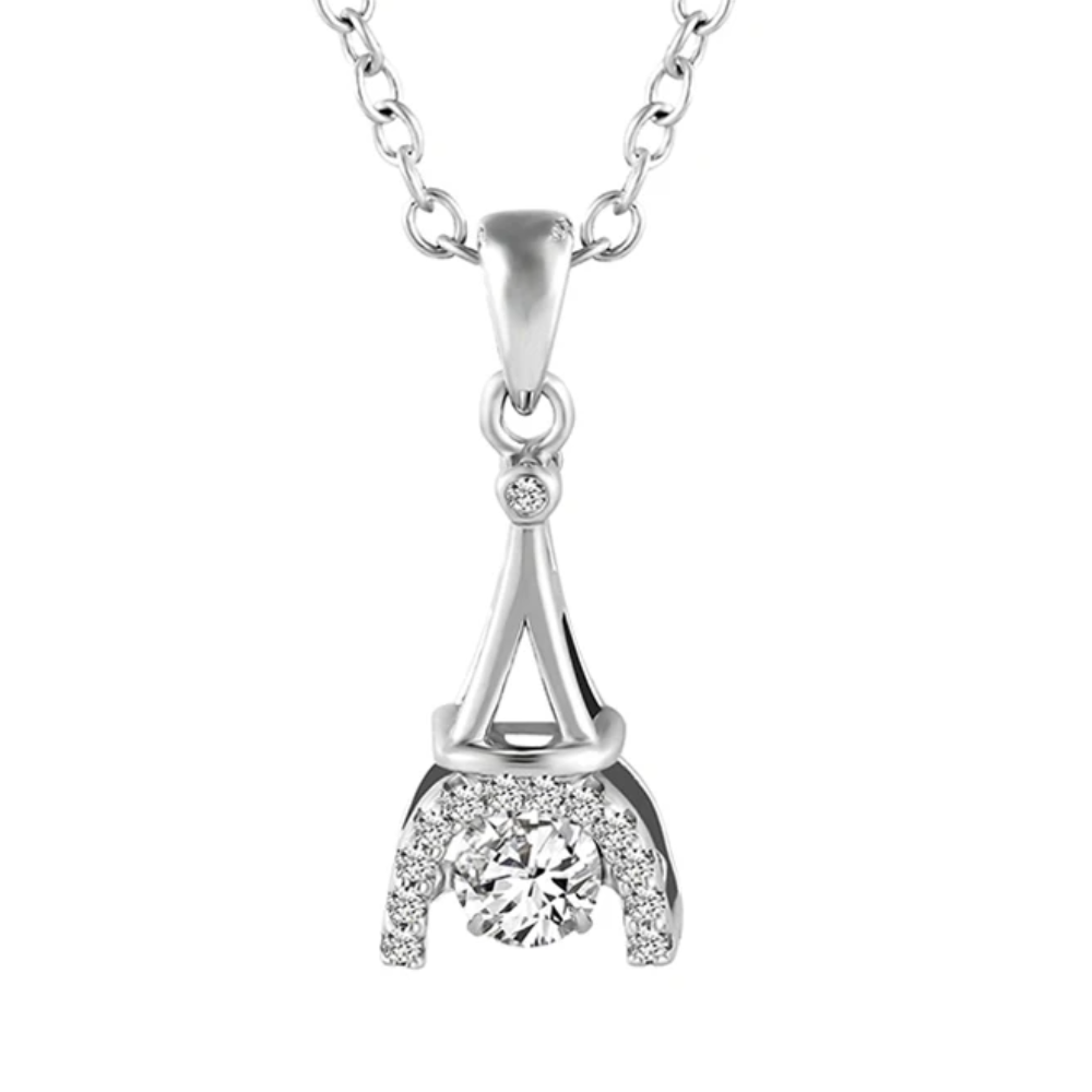 Collier Tour Eiffel Diamant