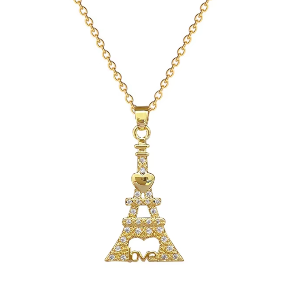 Collier Tour Eiffel Love