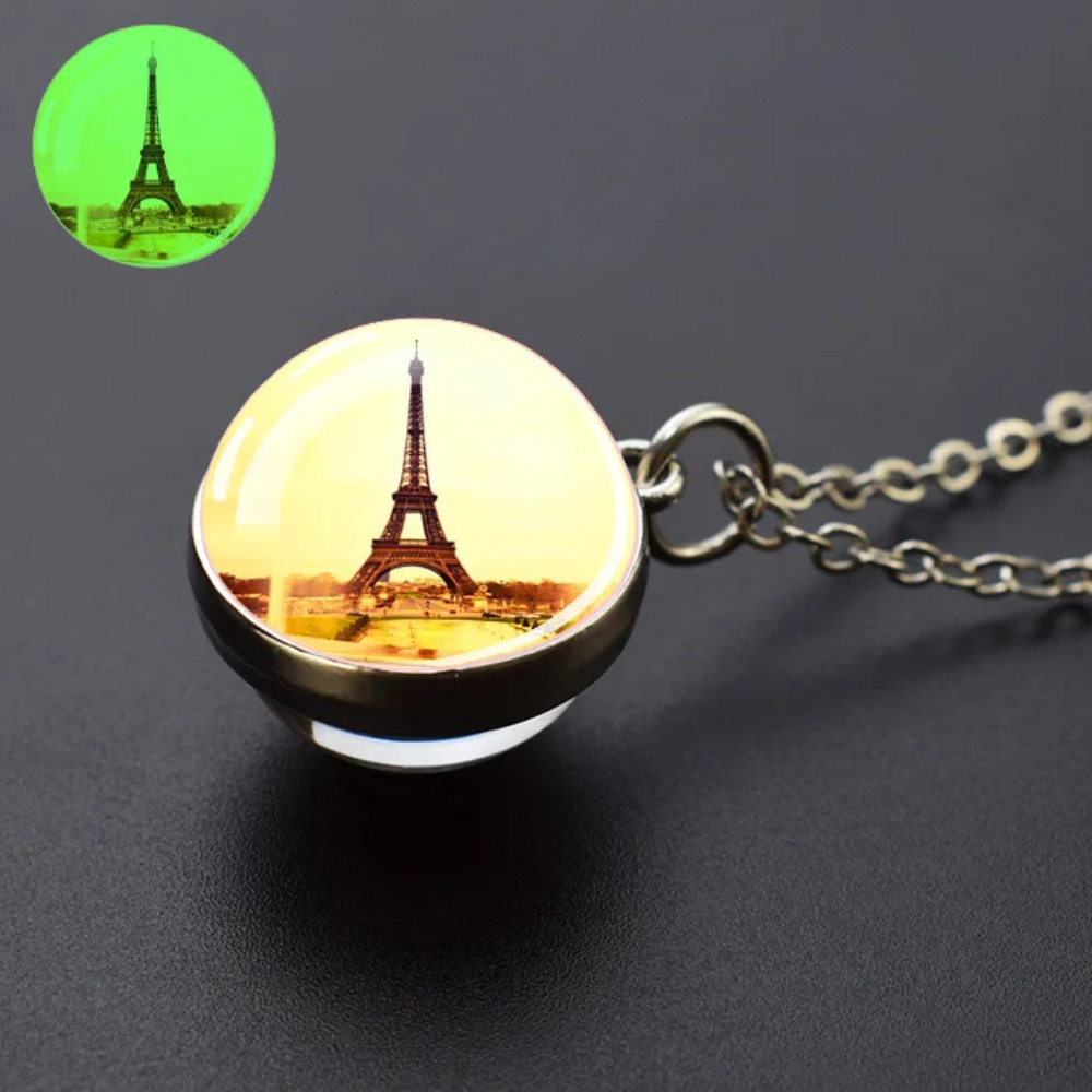 Collier Tour Eiffel Acier Inoxydable