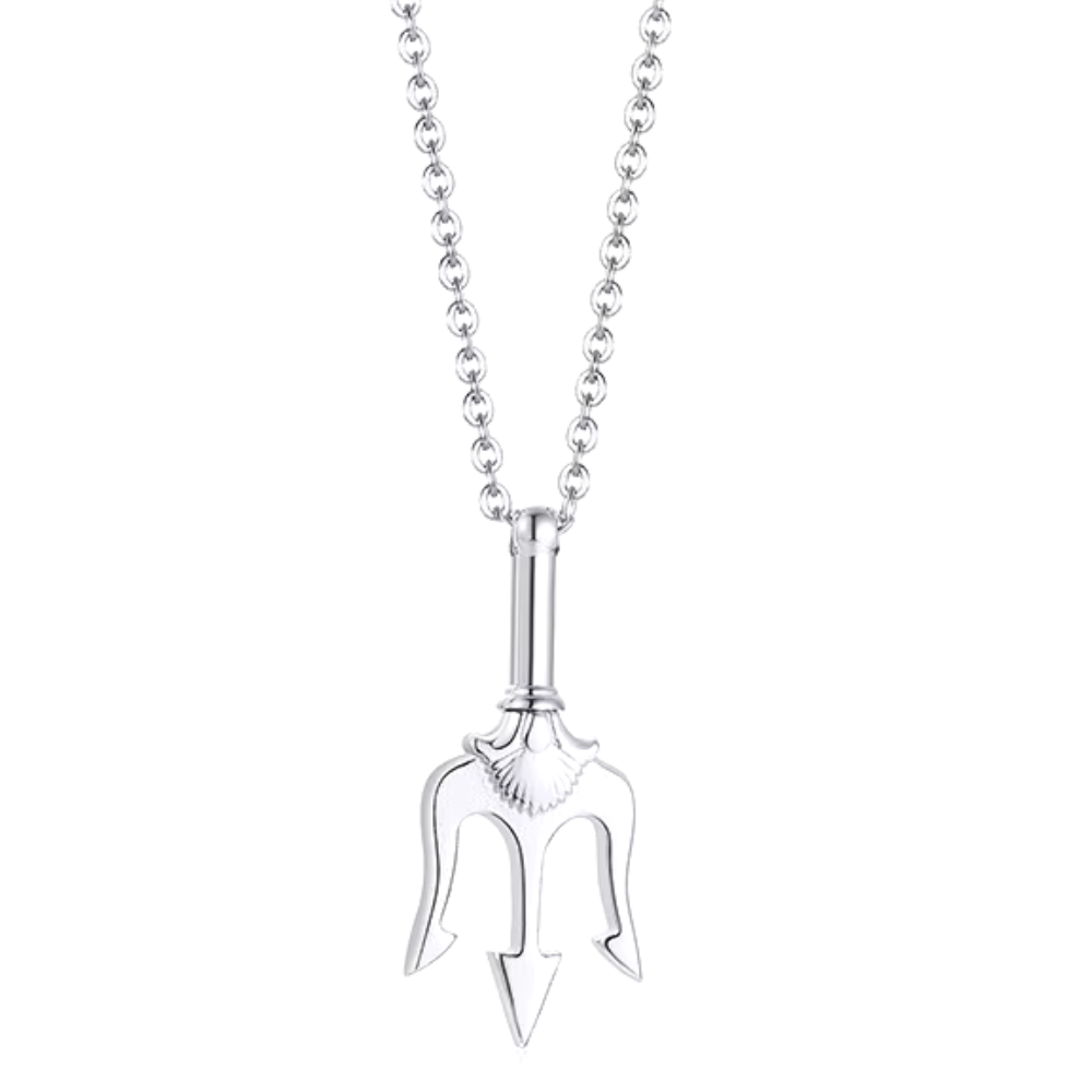 Collier Trident Acier Inoxydable