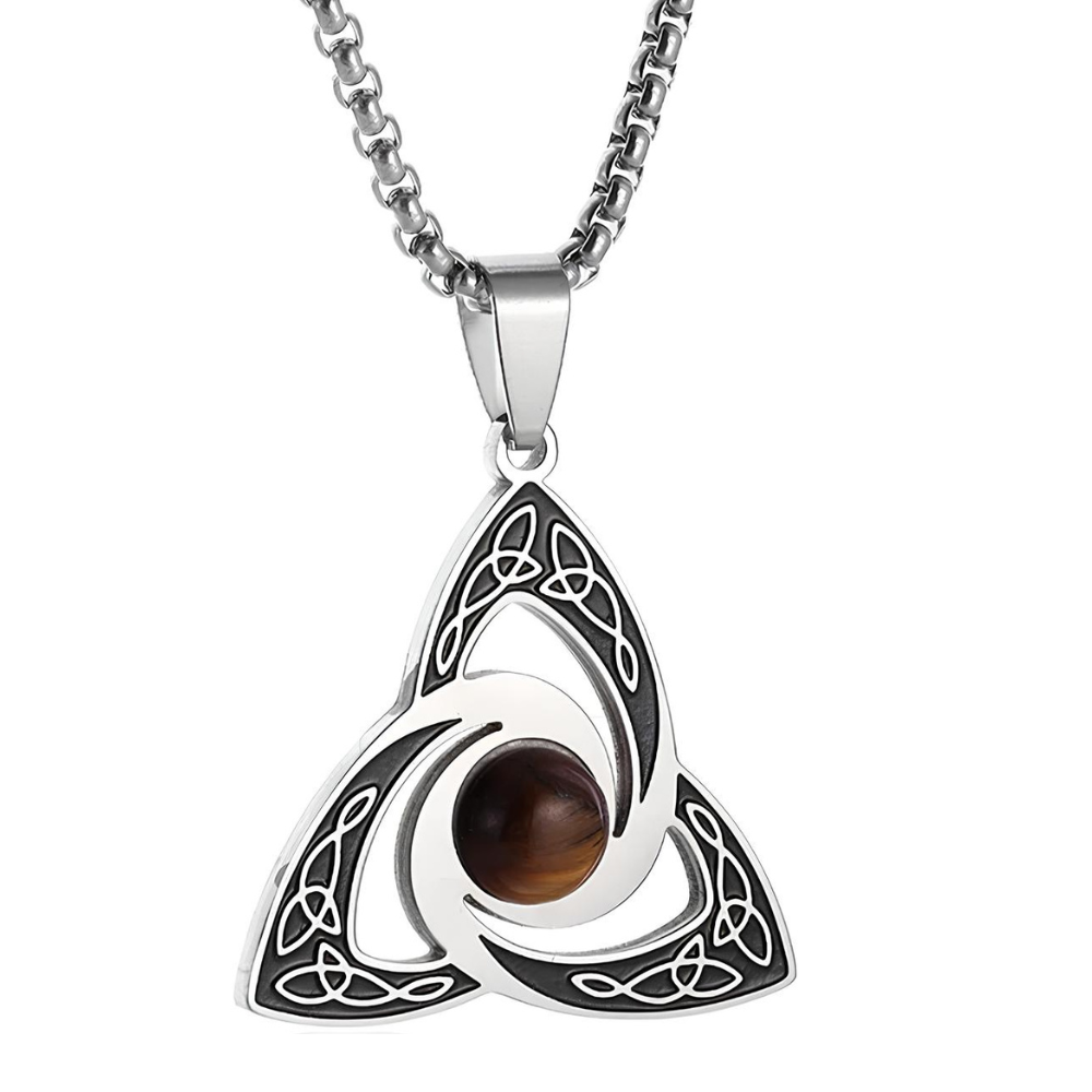 Collier Valknut Acier