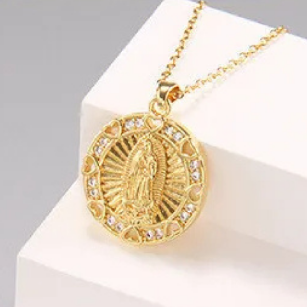 Collier Médaille Vierge Marie pas cher