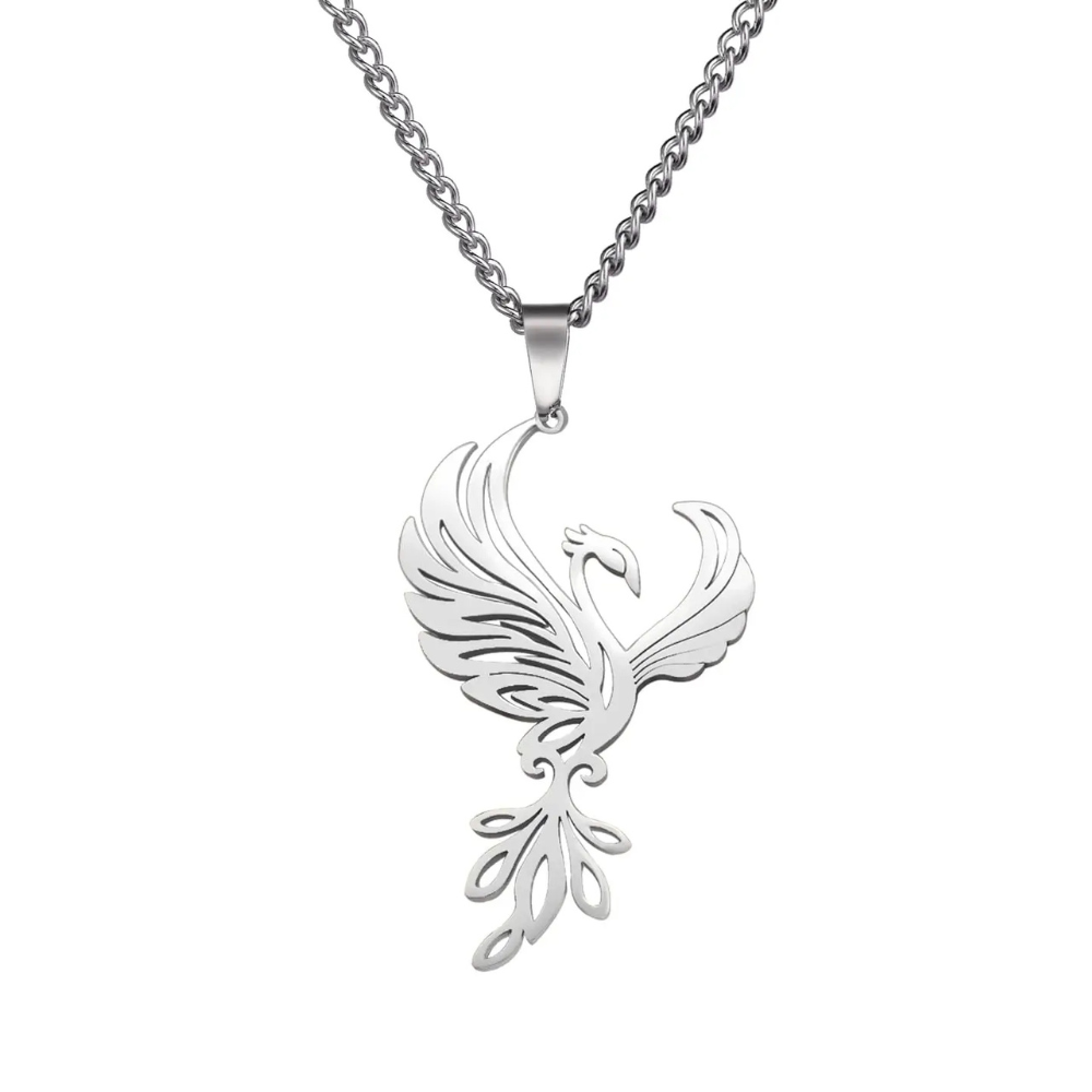 Collier Phoenix argent