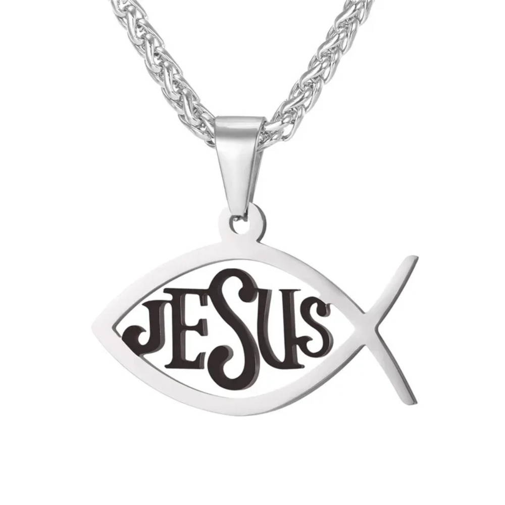 Collier Poisson Jésus