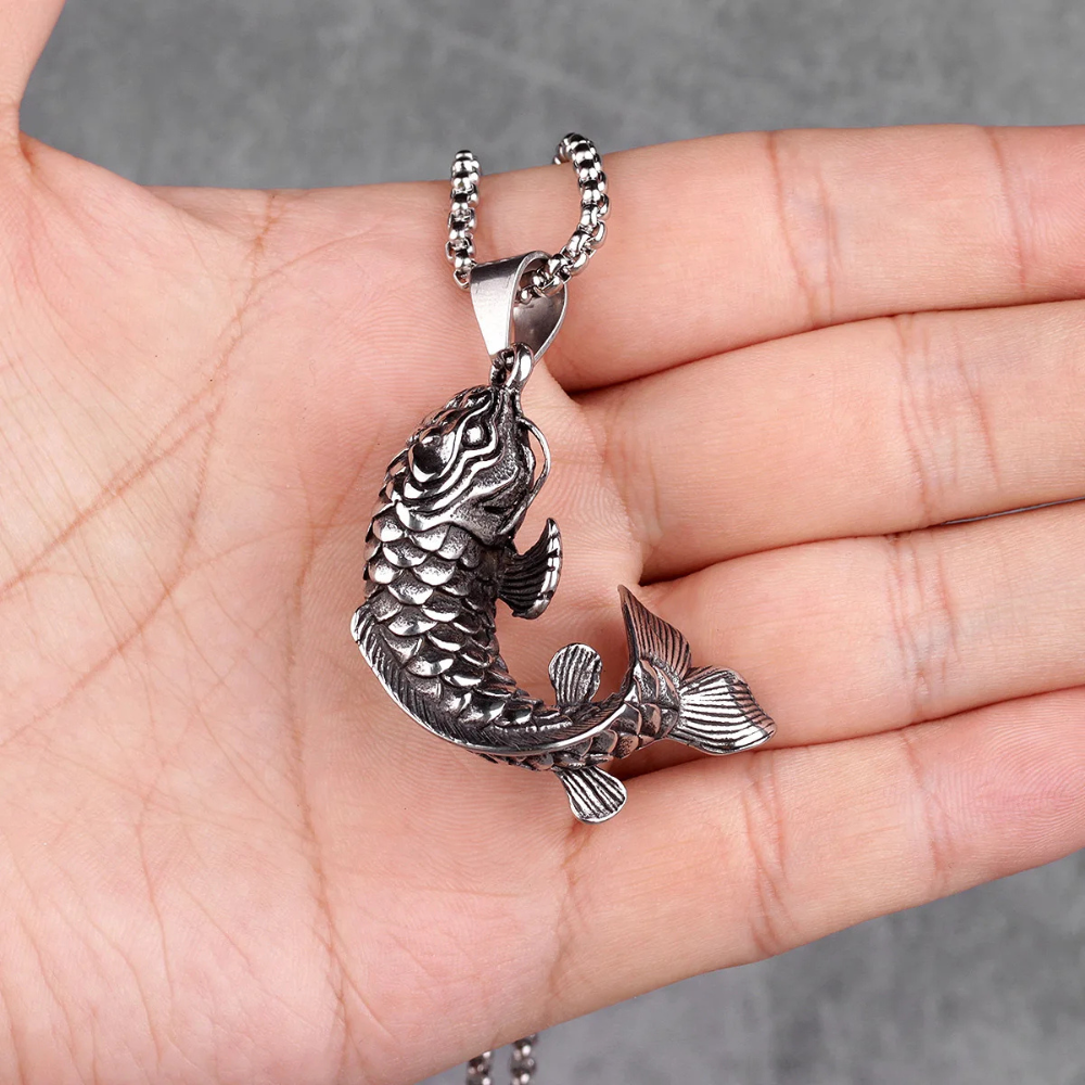 Collier Poisson eau douce