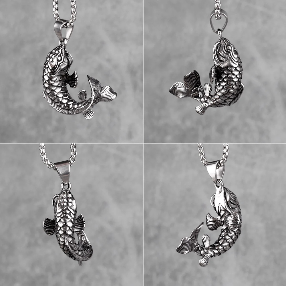 Collier Poisson eau douce