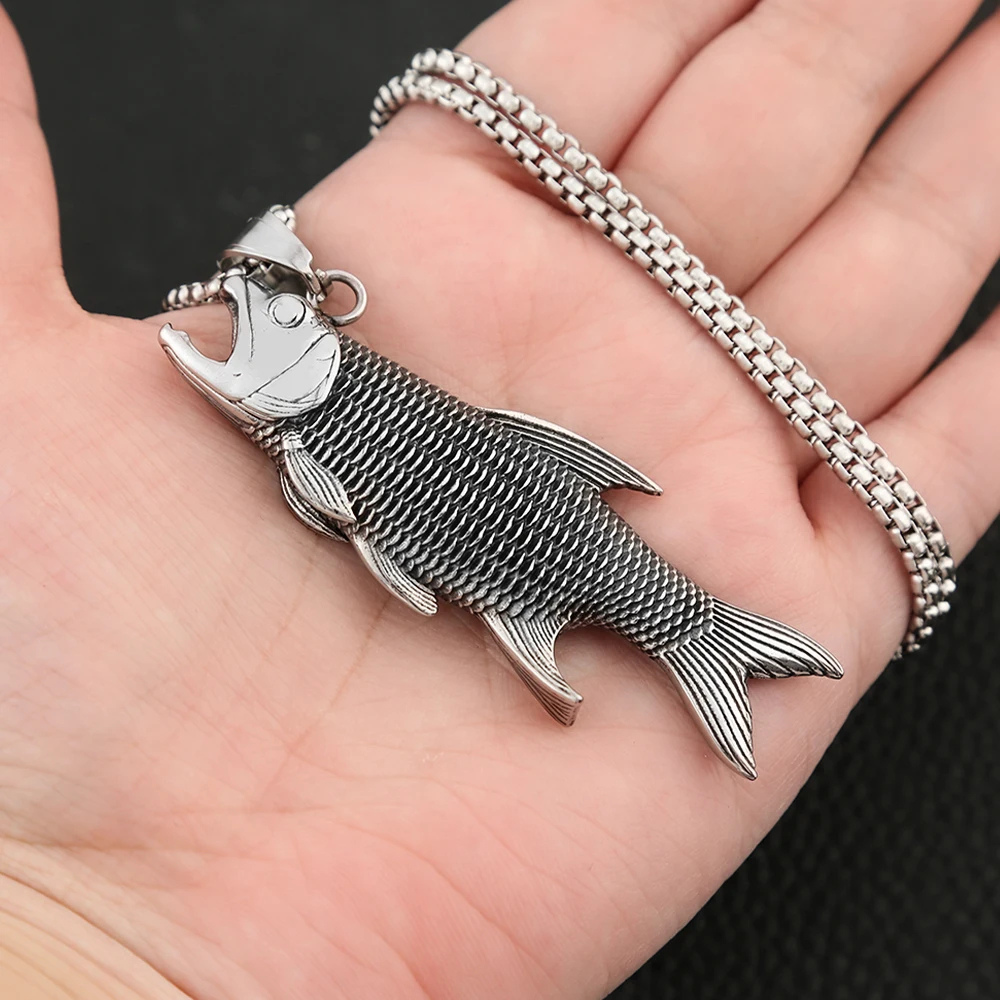 Collier Poisson Homme