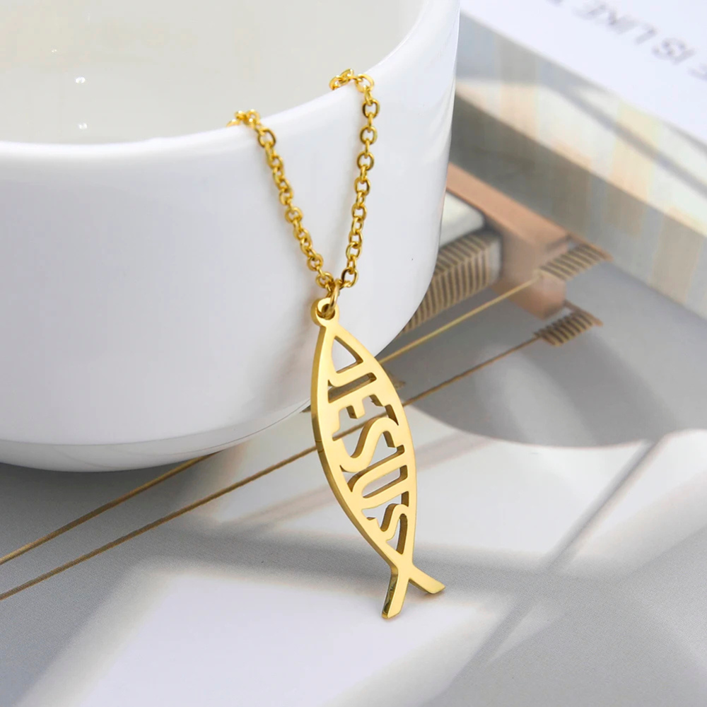 Collier Pendentif Jésus
