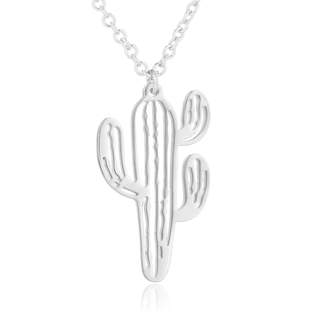 Collier Cactus Femme