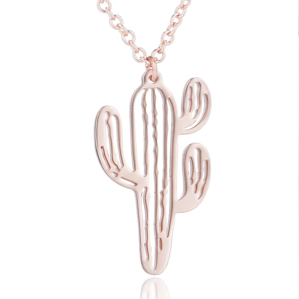 Collier Cactus Femme