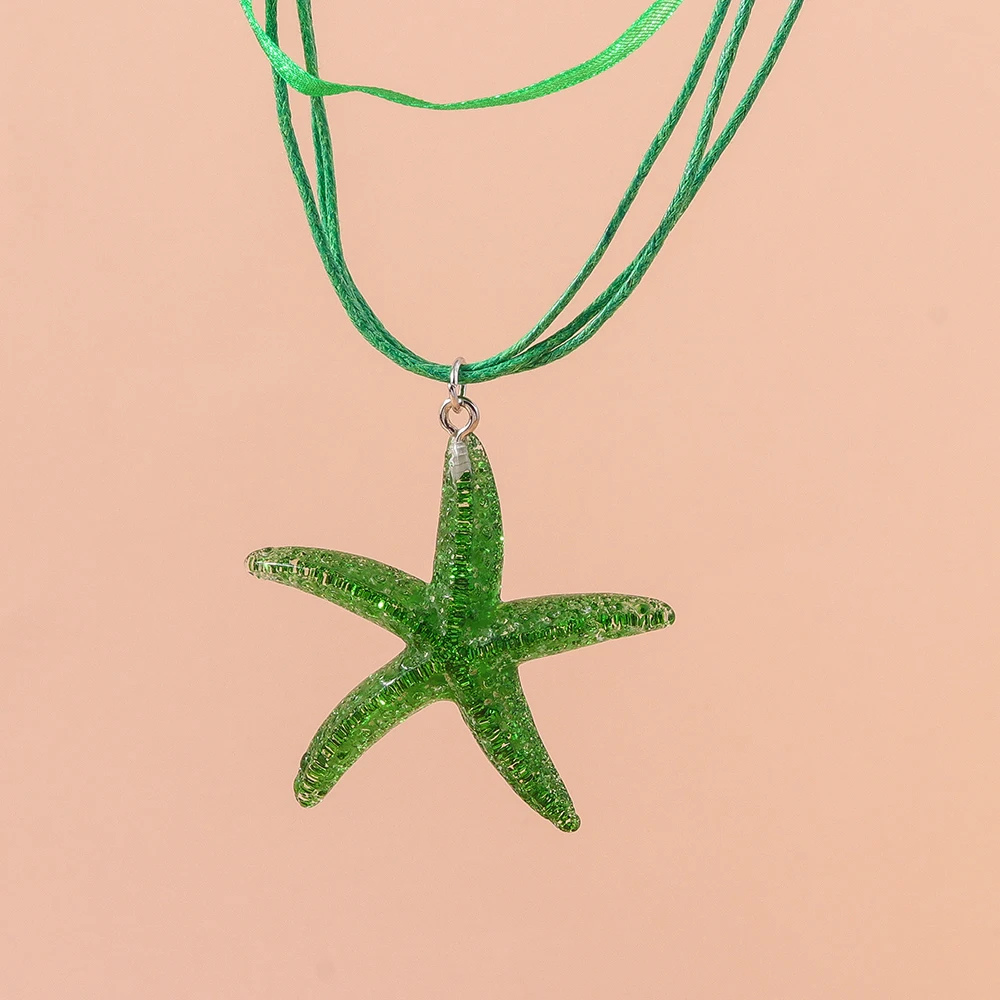 Collier Étoile de Mer Fantaisie tendance
