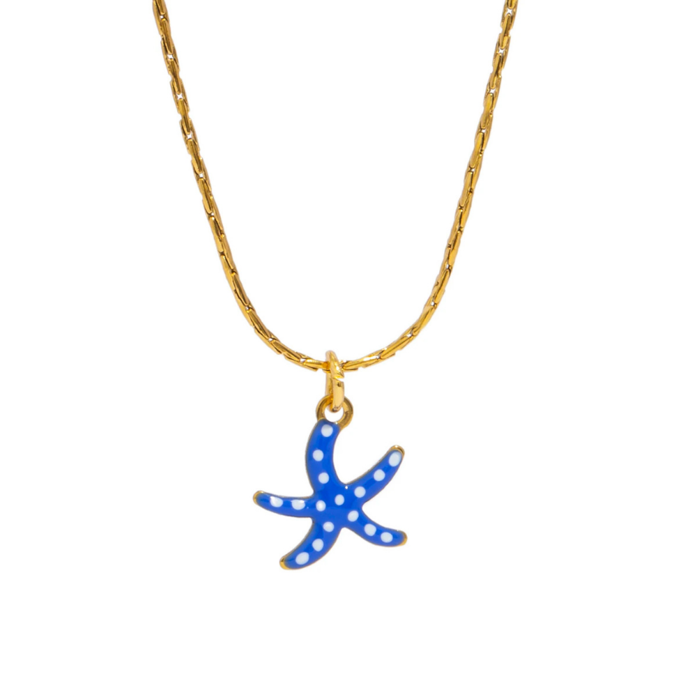 Collier Mini Étoile de Mer Couleur tendance