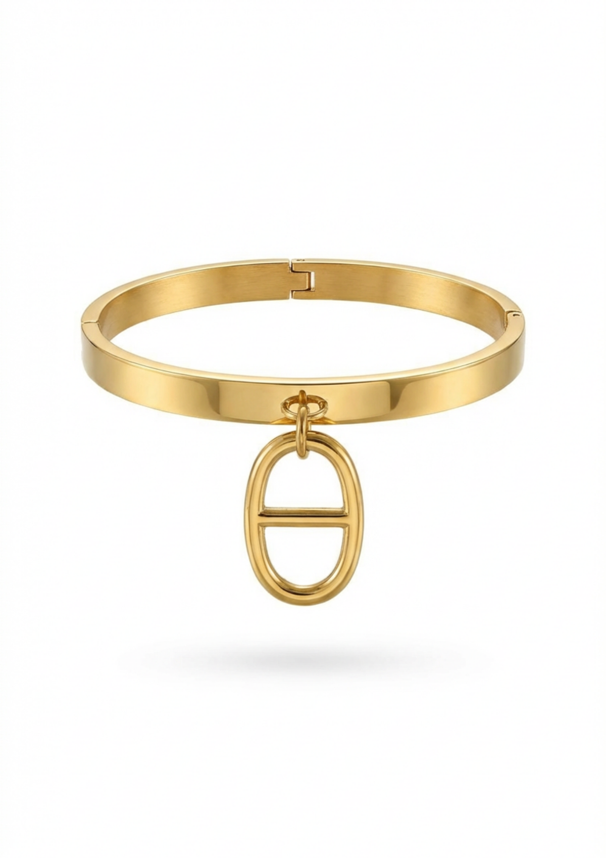 Jonc Rigide Maille Marine